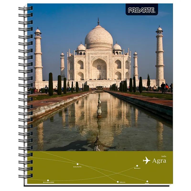 CUADADERNO UNIVERSITARIO PEOPLE AND PLACE 7MM 100 HOJAS7