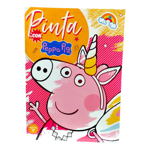 LIBRO COLOREA PEPPA PIG.1