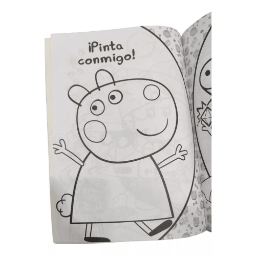 LIBRO COLOREA PEPPA PIG.2