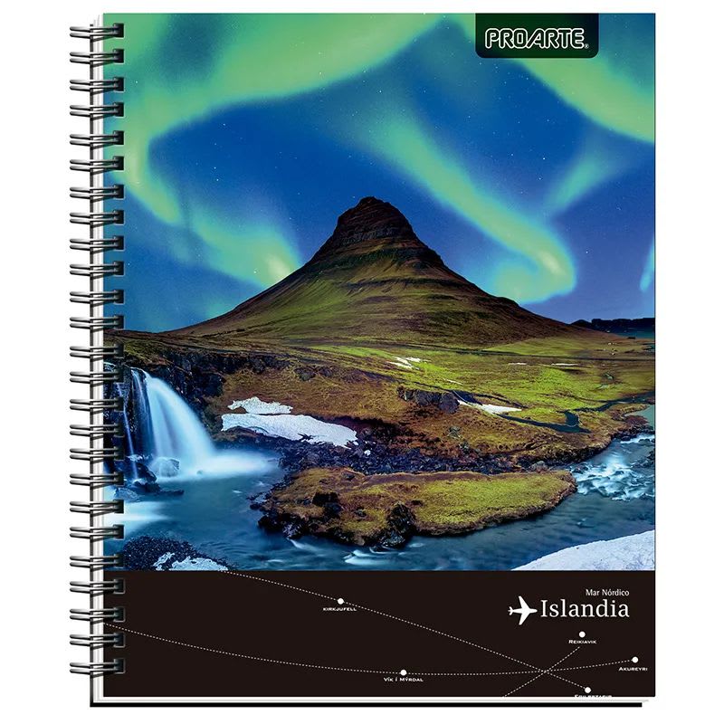 CUADADERNO UNIVERSITARIO PEOPLE AND PLACE 7MM 100 HOJAS10