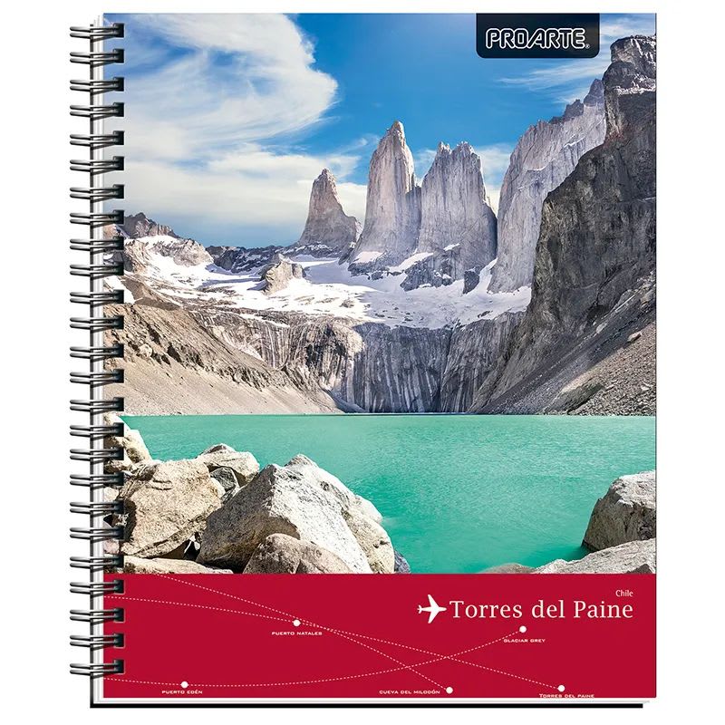 CUADADERNO UNIVERSITARIO PEOPLE AND PLACE 7MM 100 HOJAS11