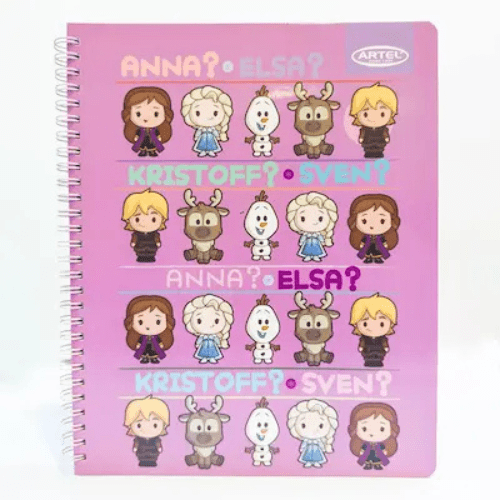 CUADERNO UNIVERSITARIO FROZEN KAWAI 100 HJS1