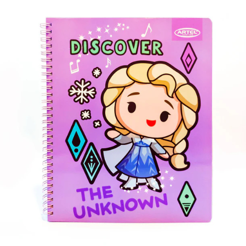 CUADERNO UNIVERSITARIO FROZEN KAWAI 100 HJS2