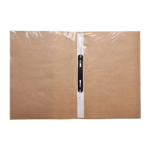 ARCHIVADOR PLASTIFICADO BLANCO C/GUSANO AUCA.2