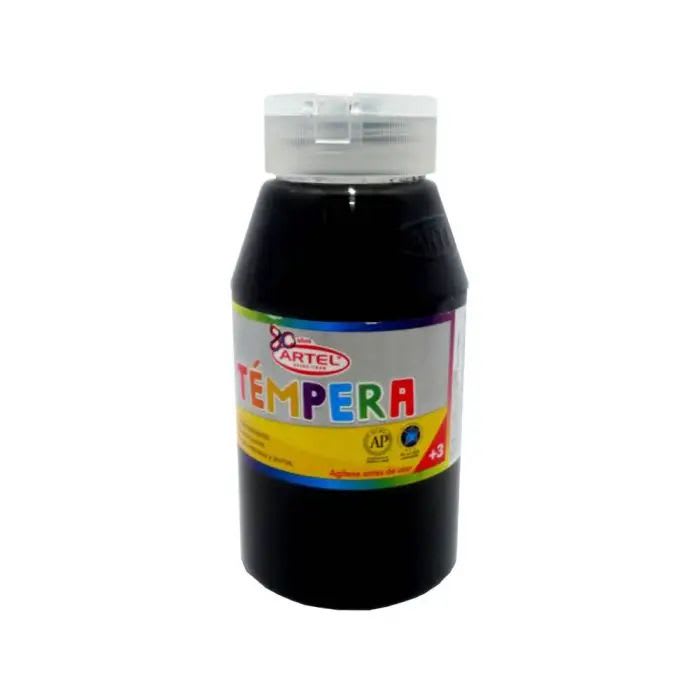 FRASCO TEMPERA NEGRO 21 250ML1