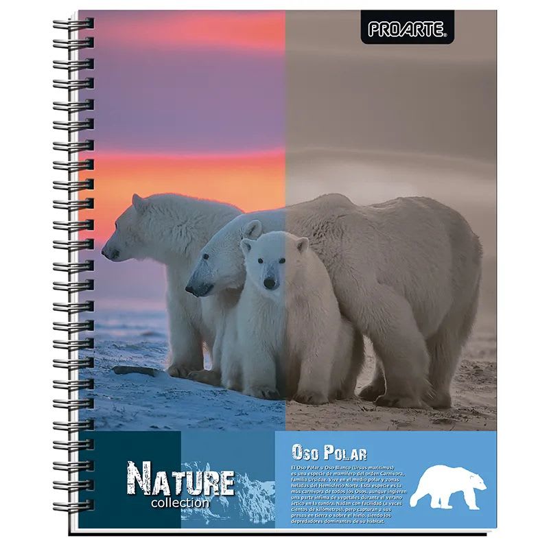 CUADERNO UNIVERSITARIO NATURE 7MM 100 HOJAS6