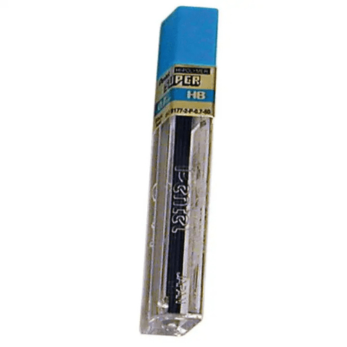 TUBO 12 MINAS 0,7MM GRADO HB PENTEL.1