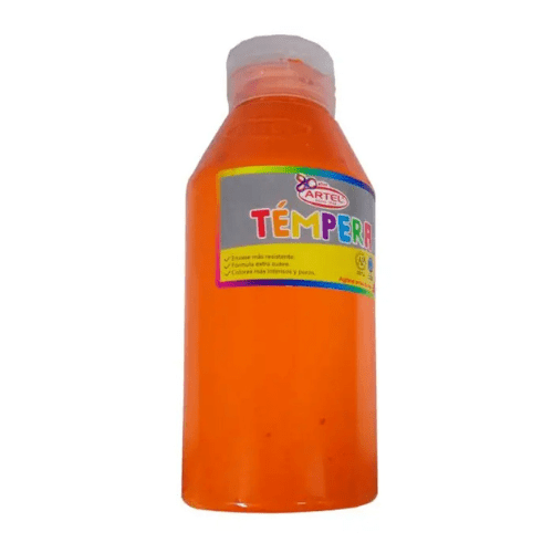FRASCO TEMPERA NARANJA 77 500 ML.1