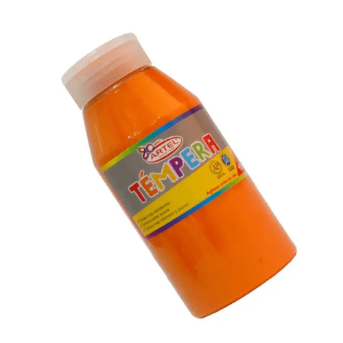 FRASCO TEMPERA NARANJA 77 500 ML.2