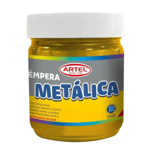 FRASCO TEMPERA METALICA ORO 100 ML.1