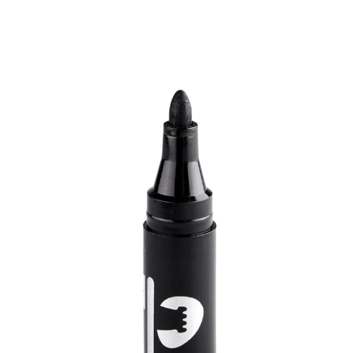 MARCADOR PERMANENTE PUNTA REDONDA NEGRO.2