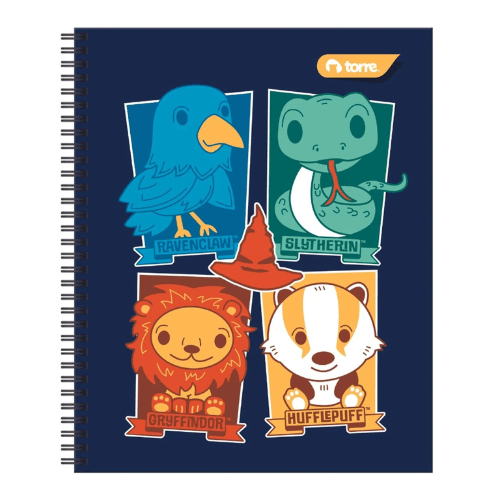 CUADERNO UNIVERSITARIO HARRY POTTER 7MM 100 HJS.2