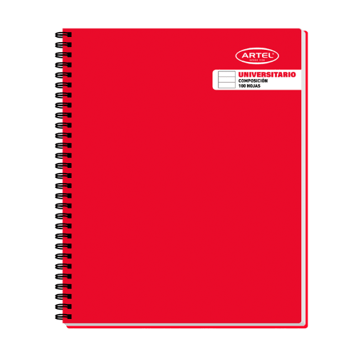 CUADERNO UNIVERSITARIO TAPA EMPLACADO LISO COMPOSICION4