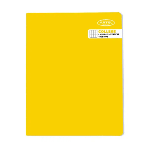CUADERNO COLLEGE CALIGRAFIA VERTICAL 100 HOJAS4