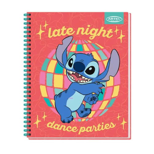 CUADERNO UNIVERSITARIO 100 HOJAS 7MM STITCH DISCO2