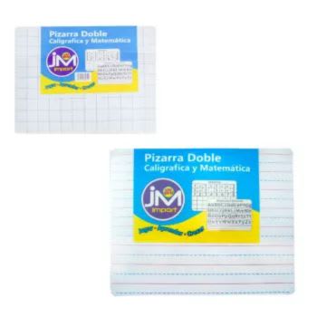 PIZARRA MATEMATICA CALIGRAFICA SIN BORDE 25X30 CM.1