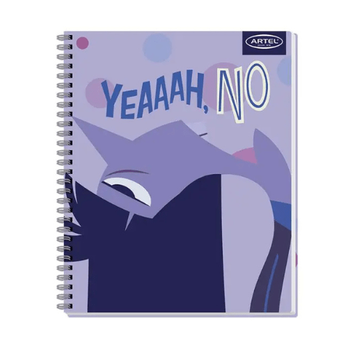 CUADERNO UNIVERSITARIO INTENSAMENTE 100 HOJAS 7MM7