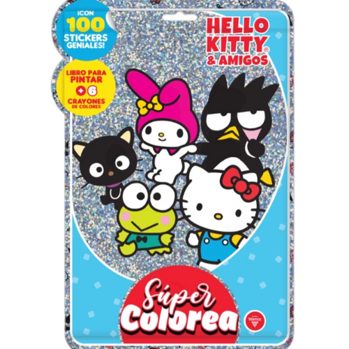 SUPER COLOREA HELLO KITTY FRIENDS1