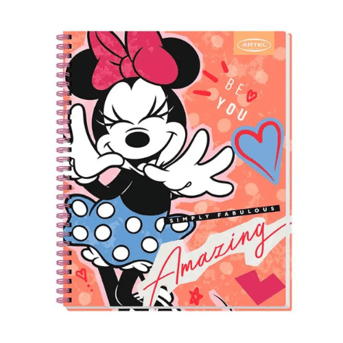 CUADERNO UNIVERSITARIO 100 HOJAS 7MM MINNIE COLLAGE2
