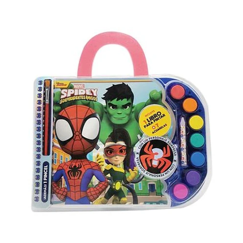 SET ACUARELA SPIDEY FRIENDS1