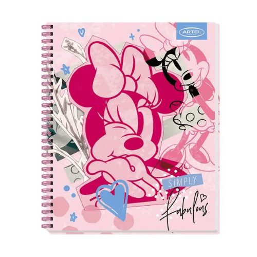 CUADERNO UNIVERSITARIO 100 HOJAS 7MM MINNIE COLLAGE5