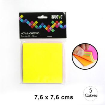 NOTAS ADHESIVAS 76x76MM NUOVO1