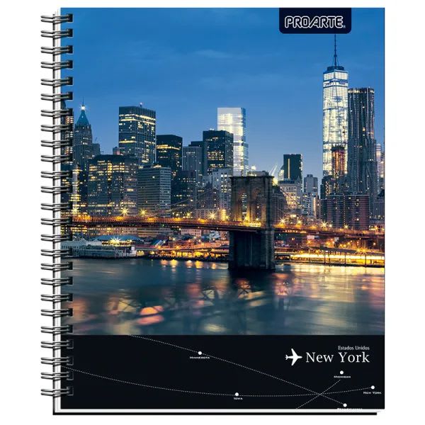 CUADADERNO UNIVERSITARIO PEOPLE AND PLACE 7MM 100 HOJAS1