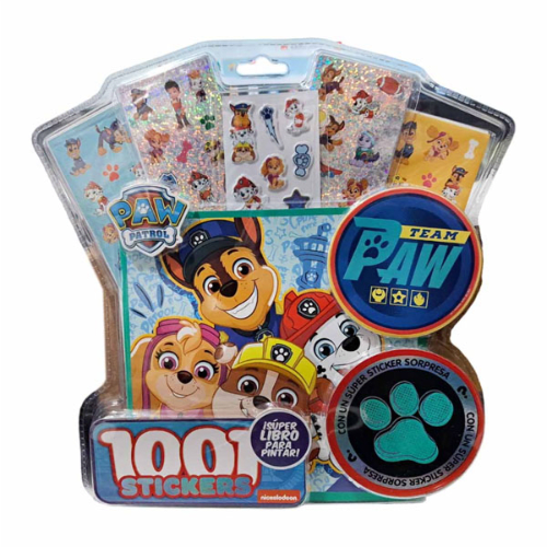 BLISTER 1001 STICKERS PAW PATROL1