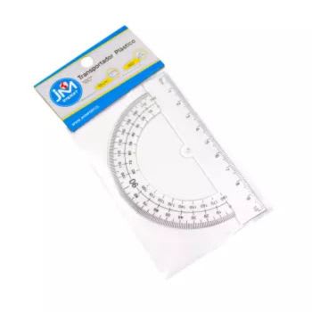 TRANSPORTADOR PLASTICO 180° 10 CMS1