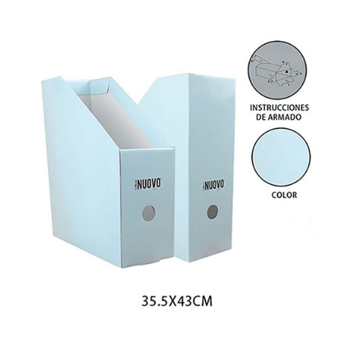 CAJA REVISTERO NUOVO PASTEL CELESTE1