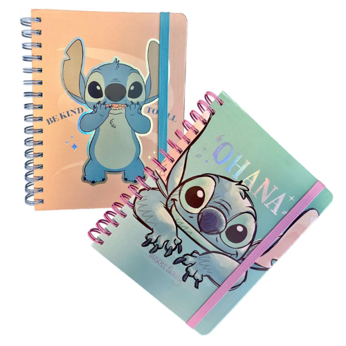LIBRETA ESPIRAL STITCH HOJAS LINEADAS1