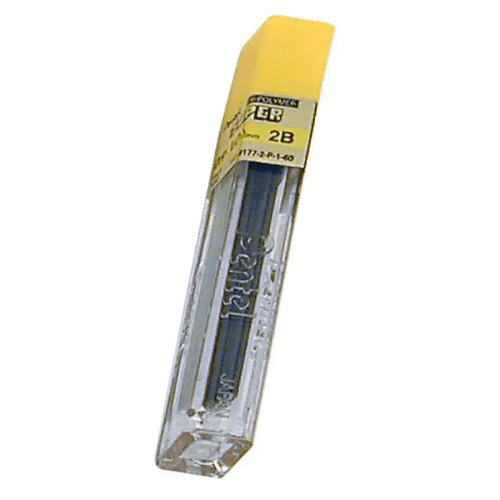 TUBO 12 MINAS 0.9MM GRADO 2B PENTEL.1