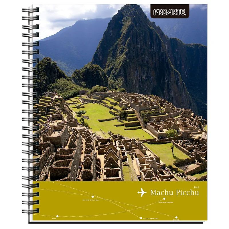 CUADADERNO UNIVERSITARIO PEOPLE AND PLACE 7MM 100 HOJAS5