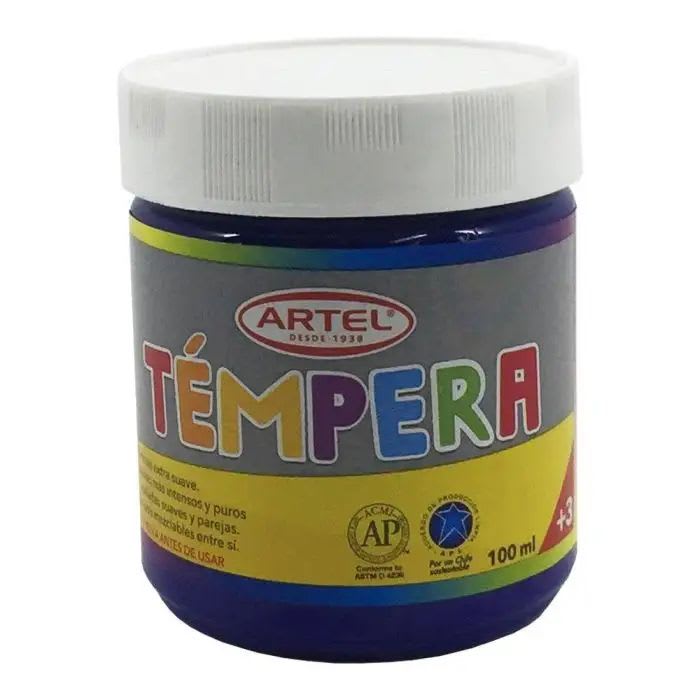 FRASCO TEMPERA AZUL ULTRAMAR 44 100 ML1