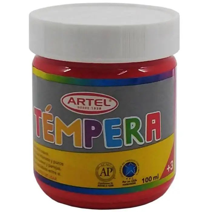 FRASCO TEMPERA BERMELLON 88 100ML1