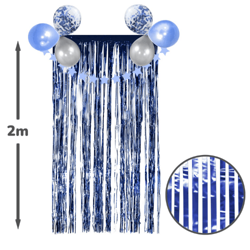 CORTINA METALICA AZUL 2Mx1M.1
