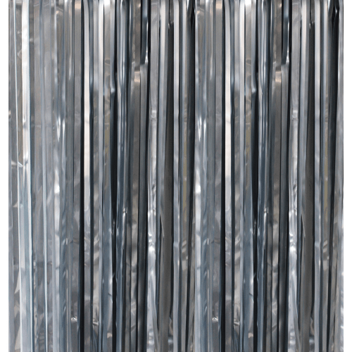 CORTINA METALICA PLATA 2 M X 1 M.1