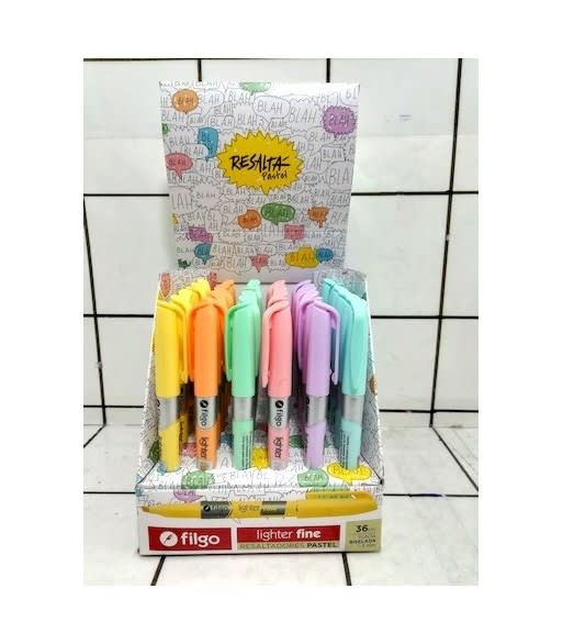 DESTACADOR PASTEL LAPIZ MIX COLORES.1