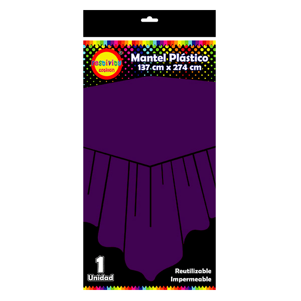 MANTEL MORADO 137x2741