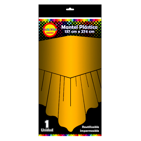 MANTEL DORADO 137 x 274.1