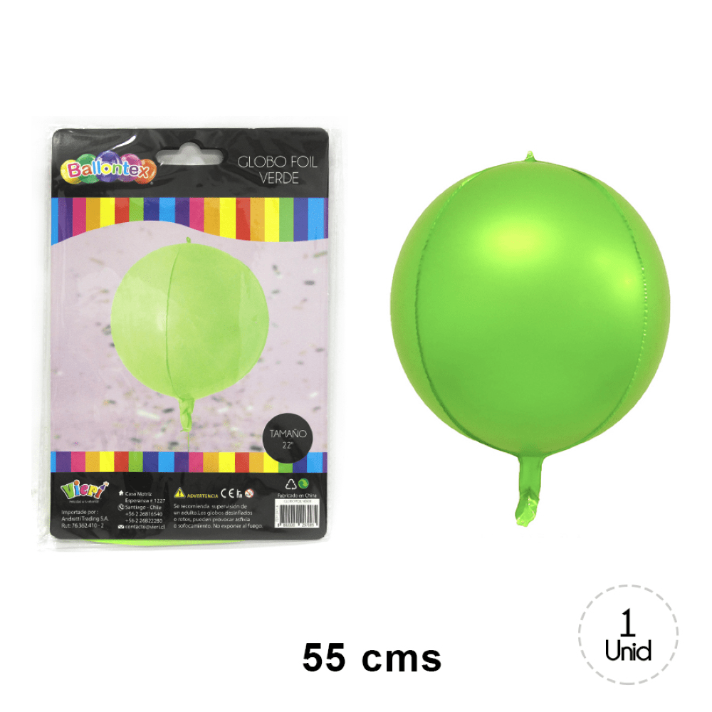GLOBO FOIL VERDE.1