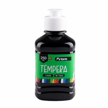 TEMPERA 250 ML NEGRO1