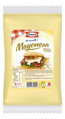 Mayonesa Carozzi Bolsa 1Kg.1