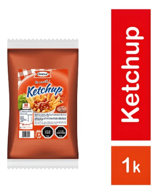 Ketchup Carozzi Bolsa 1Kg.1