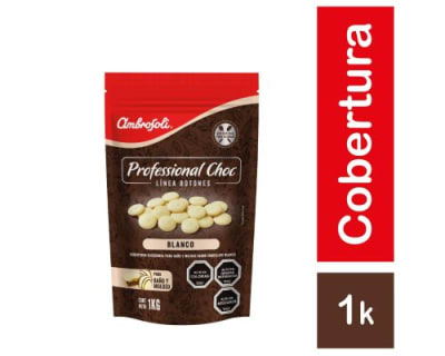 Cobertura Botones Blanco Ambrosoli 1Kg.1