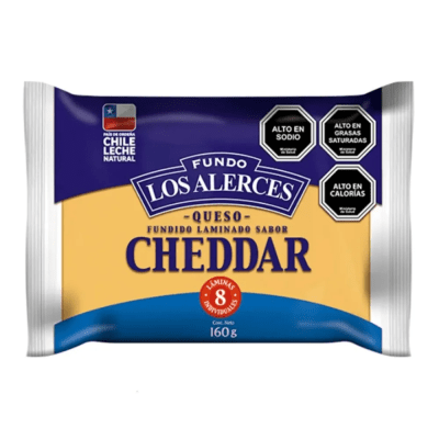Queso Los Alerces Cheddar 160gr.1