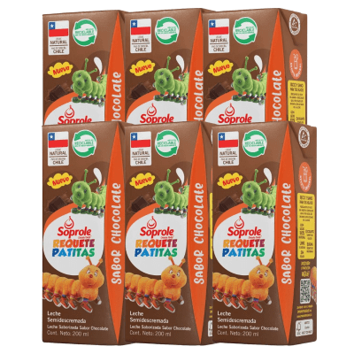 Leche Requetepatitas Soprole 6x200ml1