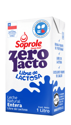 Leche ZeroLacto Entera Soprole 1Lt.1