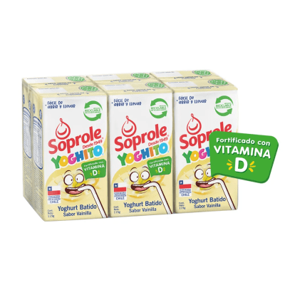Yoguito Vainilla Tetra Pack Soprole 6x115gr.1