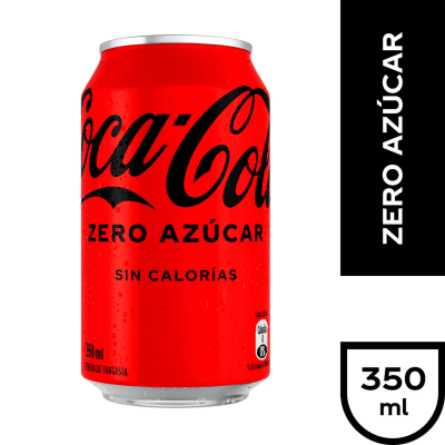 Coca Cola Zero Lata Unidad 350cc.1